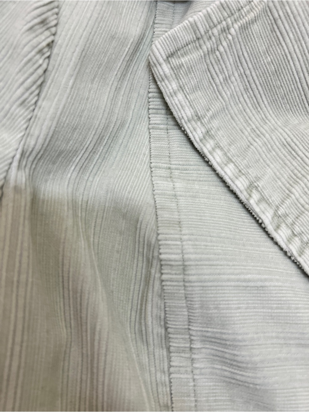 J. Jill Light Sage Corduroy Lightweight Coat- Great to Wear in the Fall Season - Picture 5 of 12